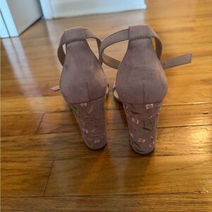 Call it Spring Floral Pink Heels